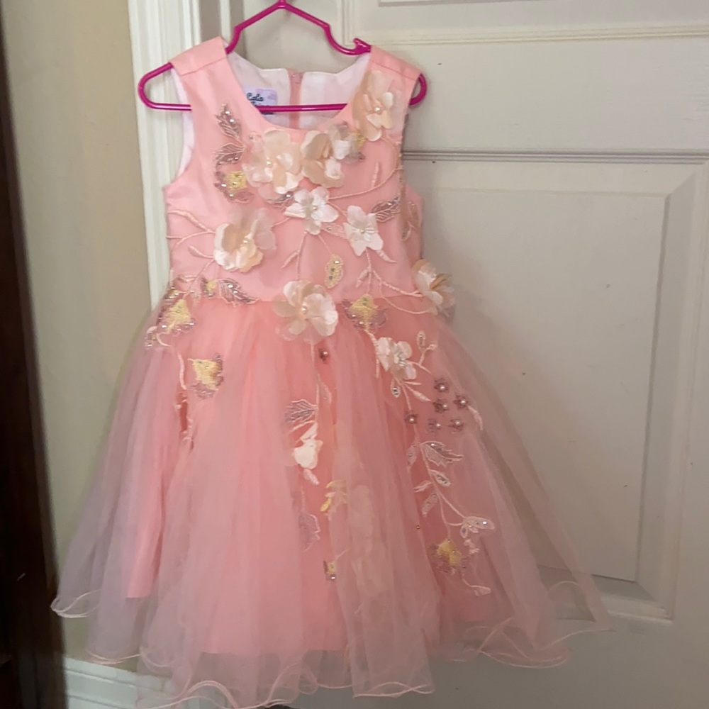 Girl Flower Dress size 4t
